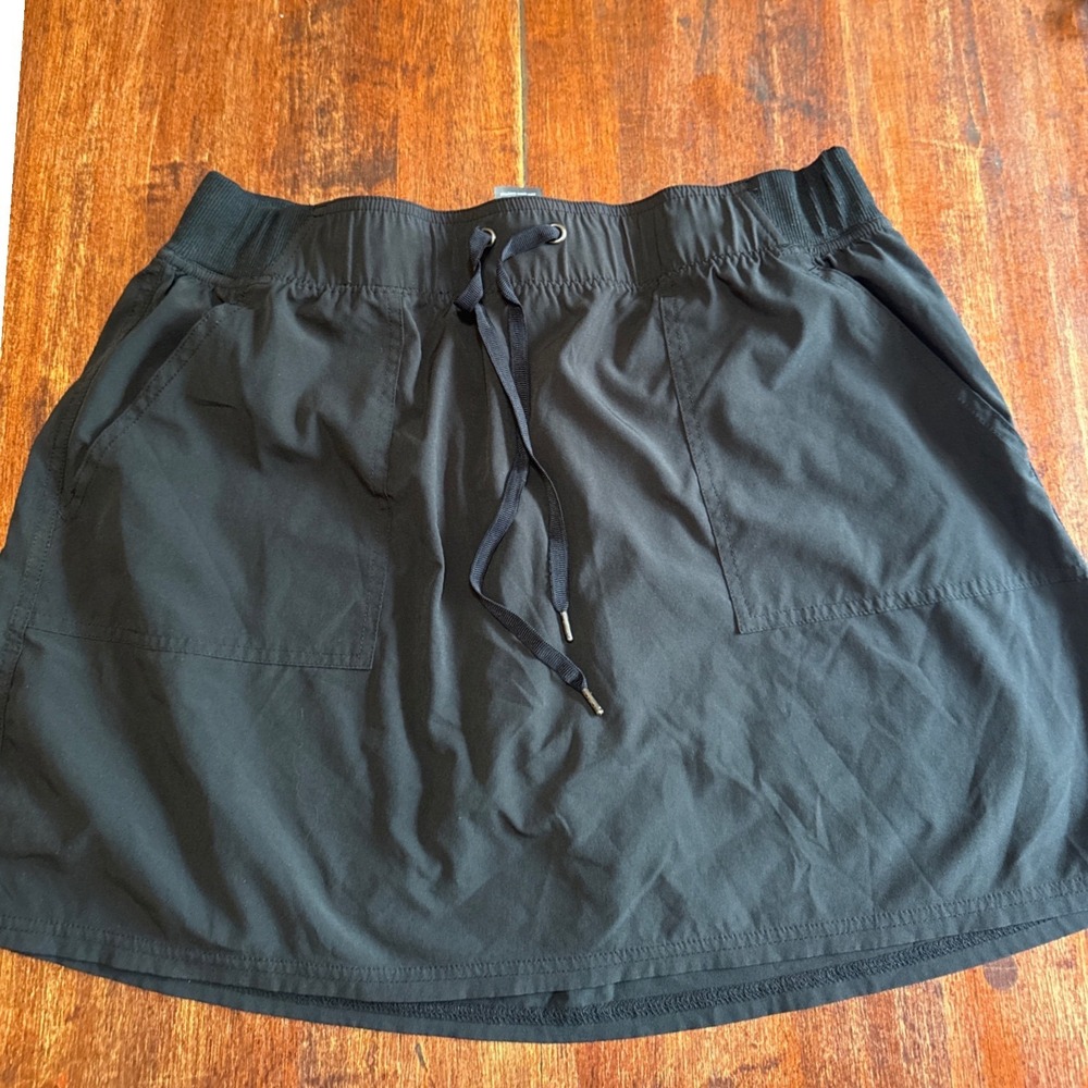 Champion C9 Skort Women XL Black Athletic Drawstring Pockets